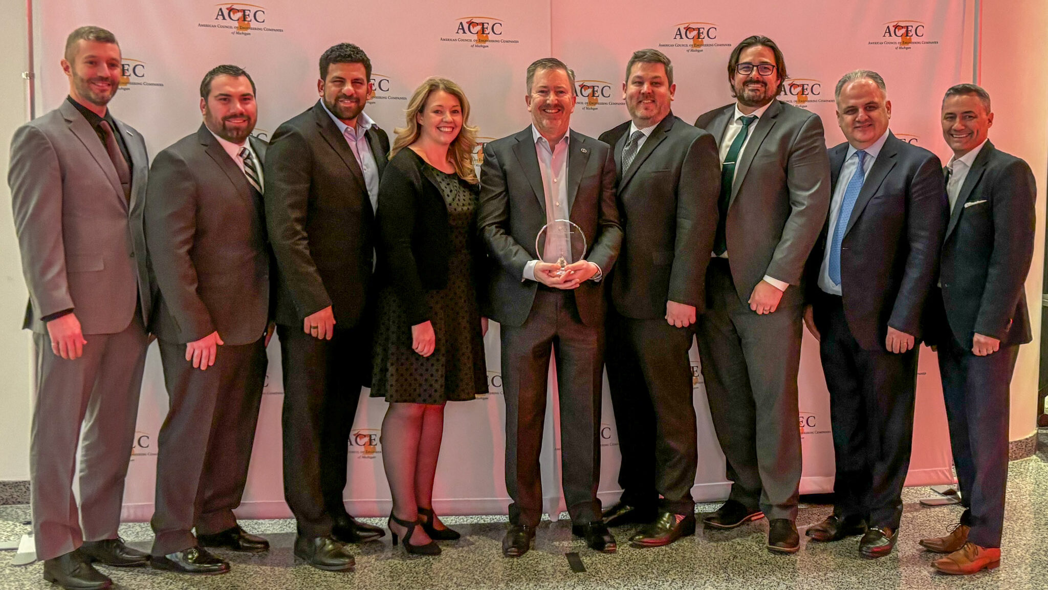 ACEC Michigan's 2024 Firm of the Year Award Photo