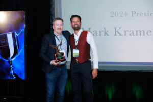 Mark Kramer wins award at Geoprofessional Business Association Annual Conference