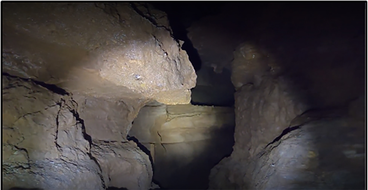 Jeffersonville North WWTP cave facing north